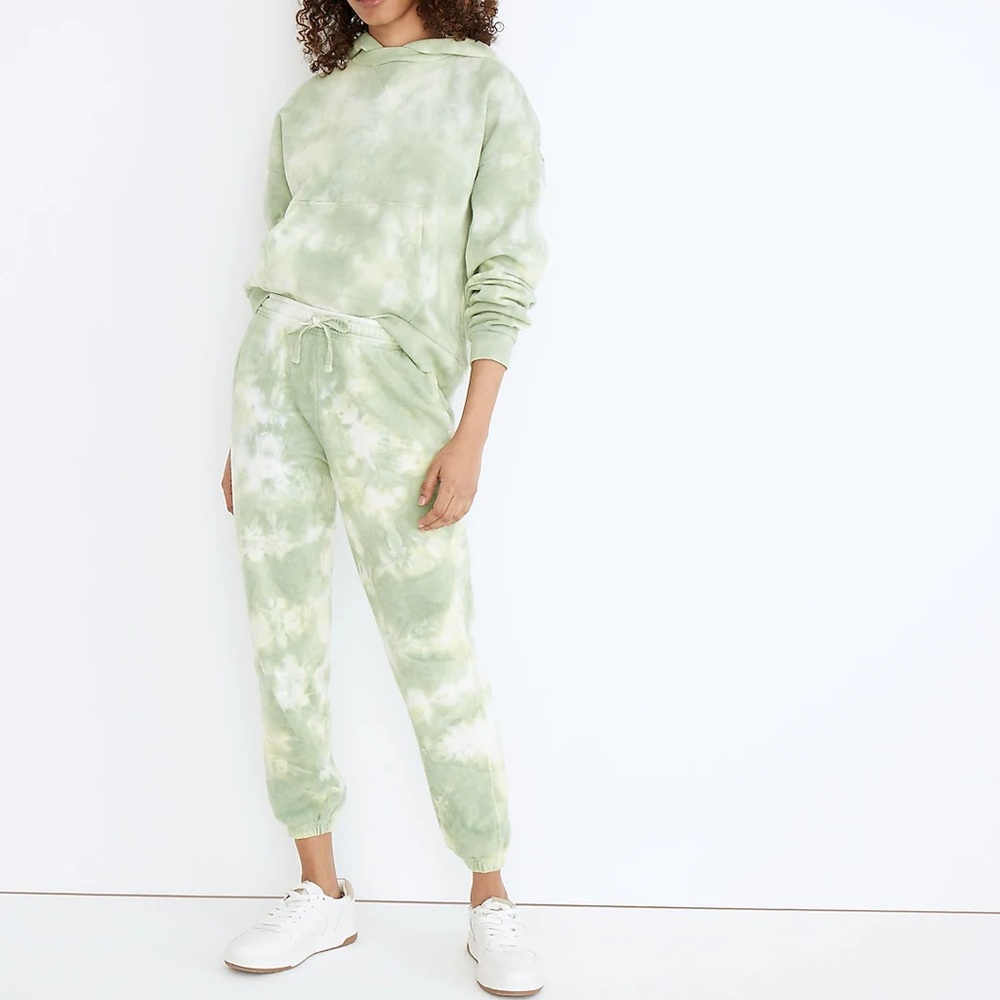 Richer Poorer Recycled Fleece Hoodie Sweatshirt Jogger Sweatpants Set Tie-Dye